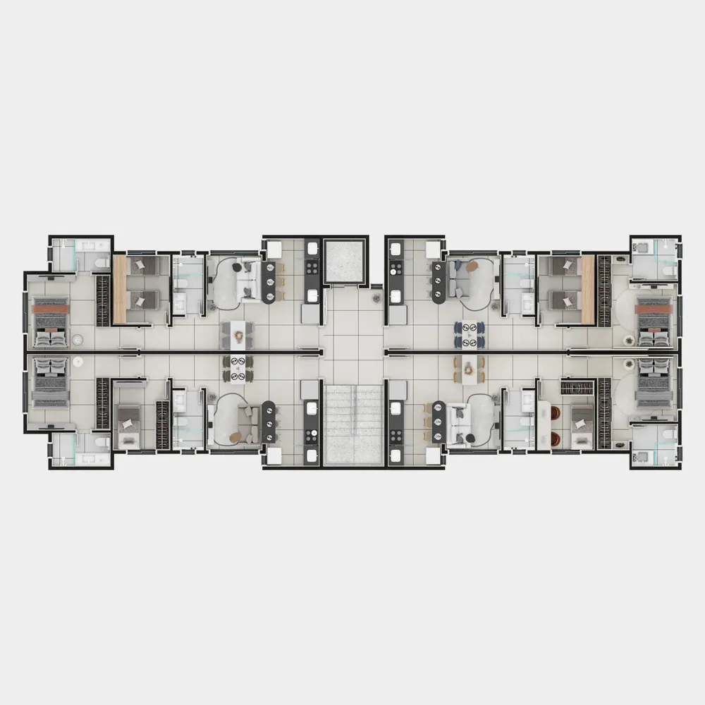 Apartamento, 2 quartos, 51 m² - Foto 1