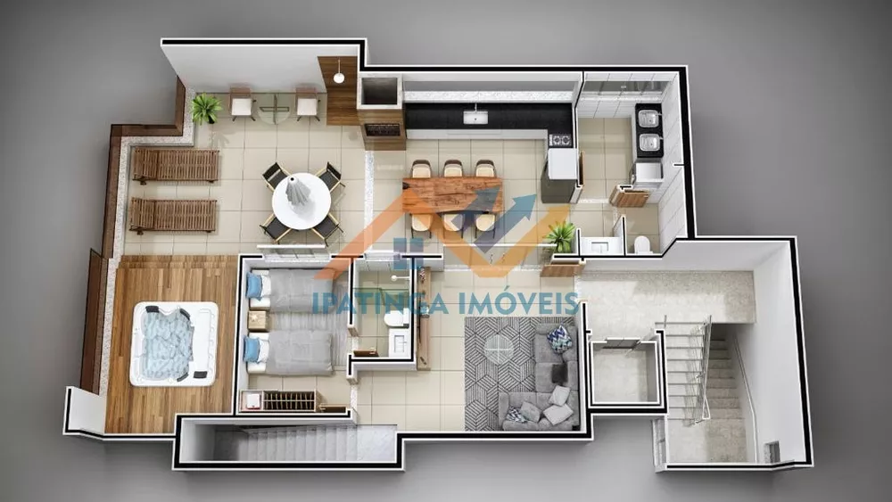 Apartamento à venda com 3 quartos, 105m² - Foto 4