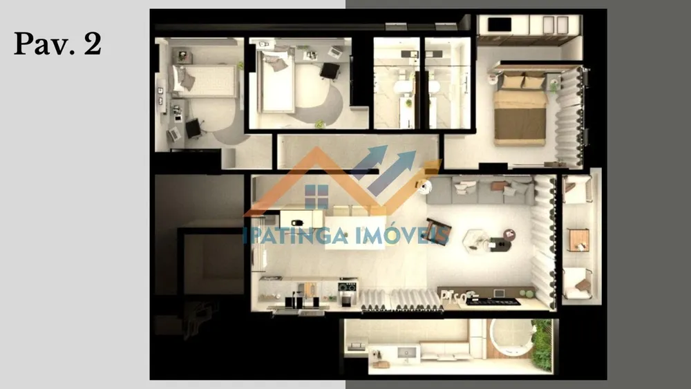 Apartamento, 3 quartos, 100 m² - Foto 6