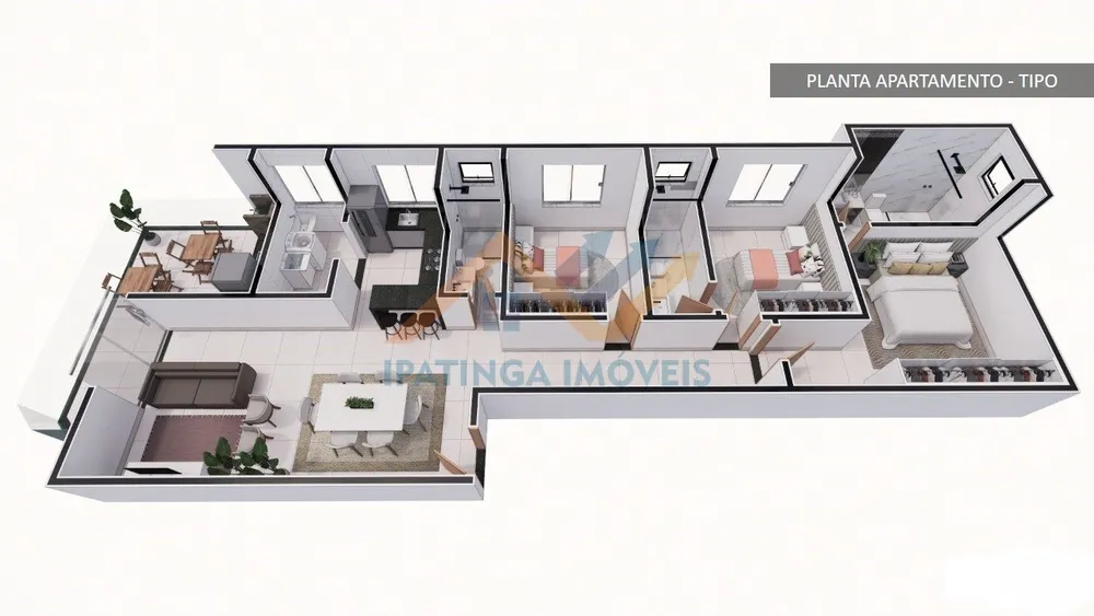 Apartamento, 3 quartos, 134 m² - Foto 6