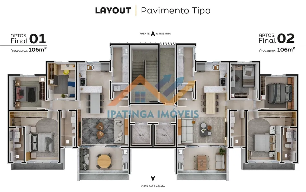 Apartamento, 3 quartos, 106 m² - Foto 30