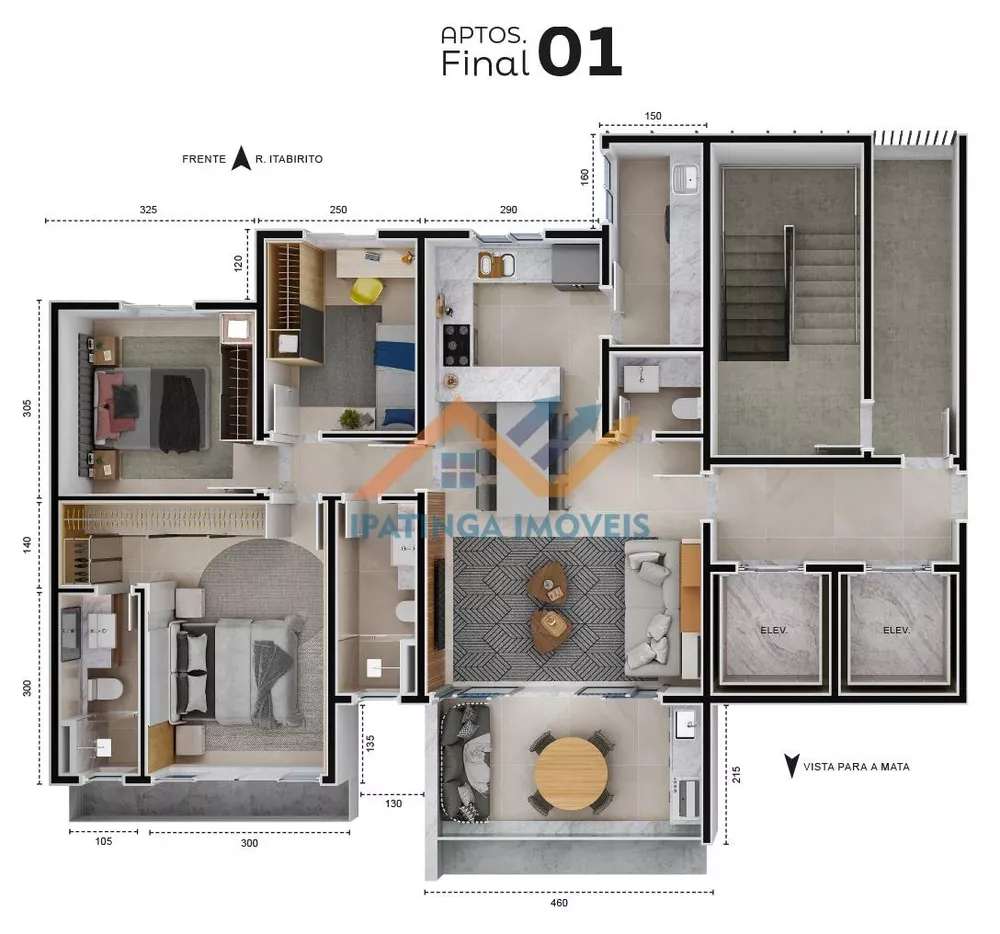 Apartamento, 3 quartos, 106 m² - Foto 10