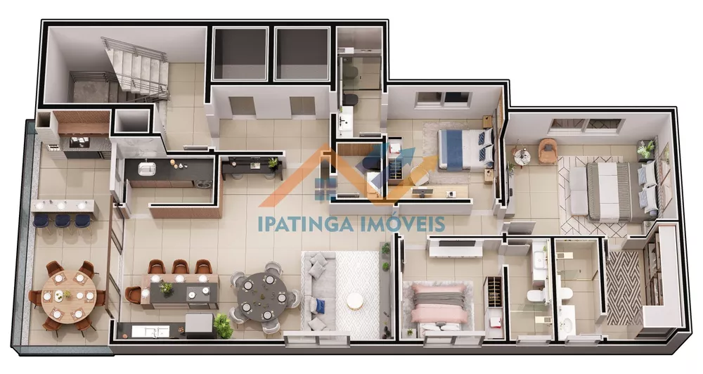 Apartamento, 3 quartos, 150 m² - Foto 7