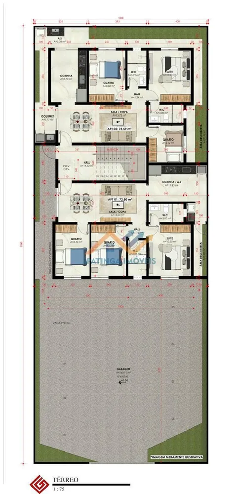 Apartamento, 3 quartos, 67 m² - Foto 13