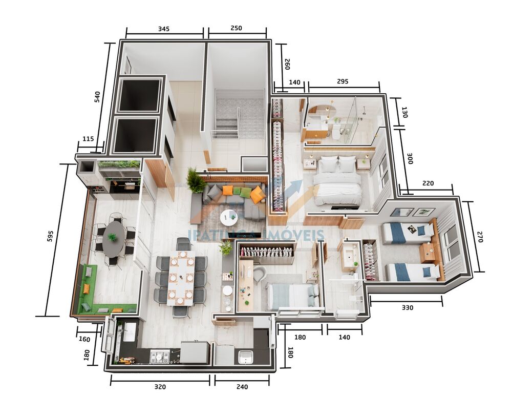 Apartamento, 3 quartos, 106 m² - Foto 8