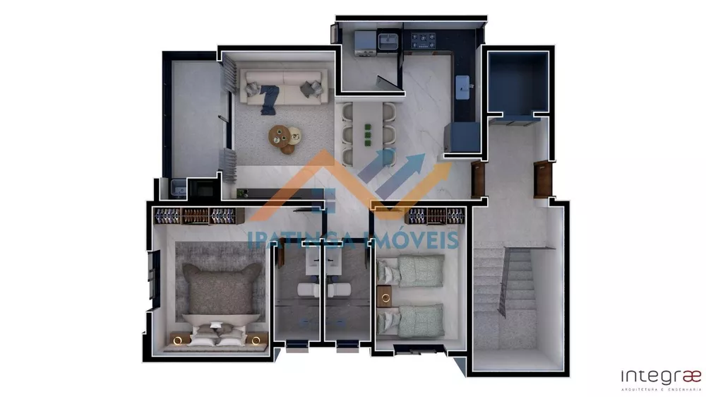 Apartamento, 3 quartos, 96 m² - Foto 1