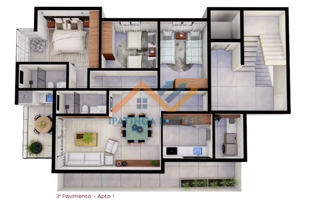 Apartamento, 2 quartos, 105 m² - Foto 4