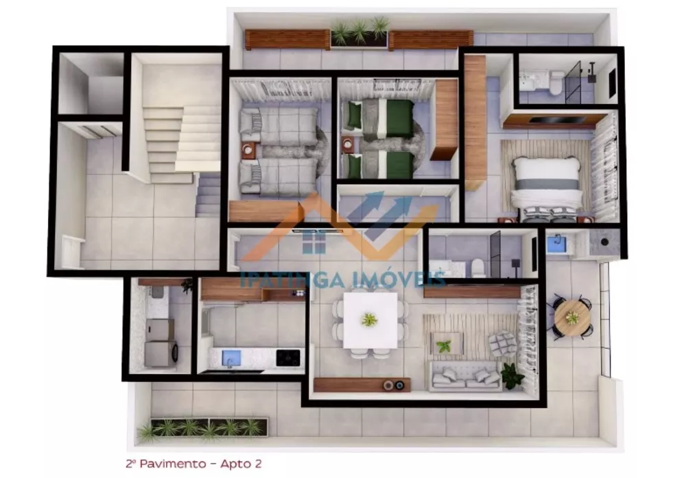 Apartamento, 2 quartos, 105 m² - Foto 4