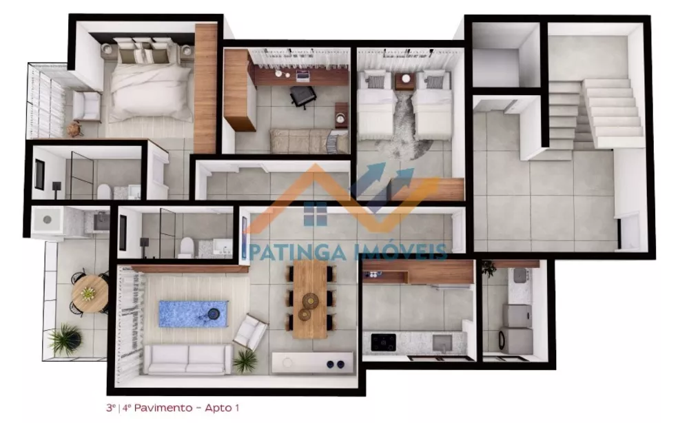 Apartamento, 2 quartos, 105 m² - Foto 3