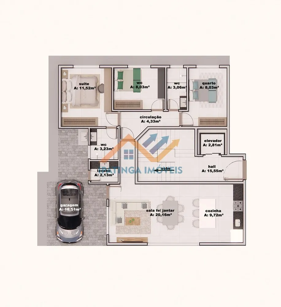 Apartamento, 3 quartos, 107 m² - Foto 5