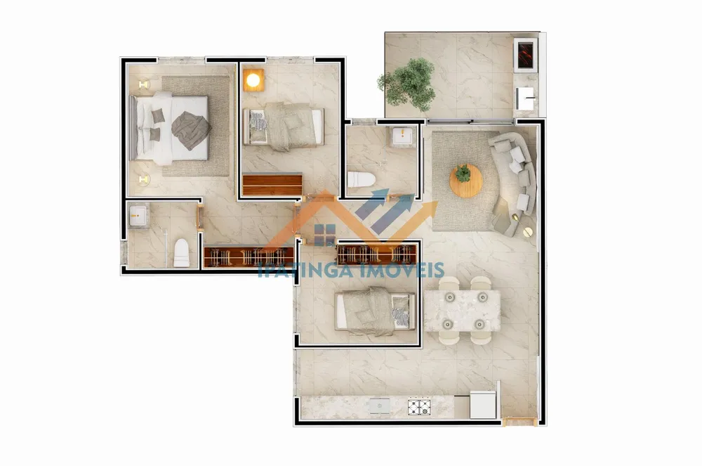 Apartamento, 3 quartos, 87 m² - Foto 17