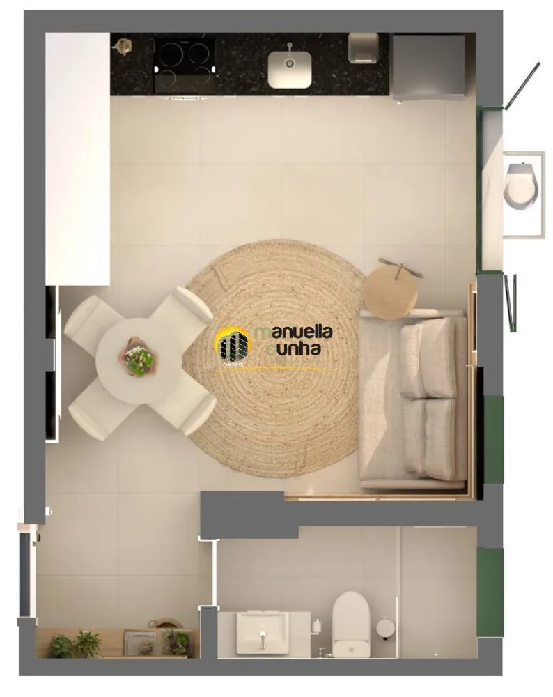 Apartamento, 1 quarto, 26 m² - Foto 11