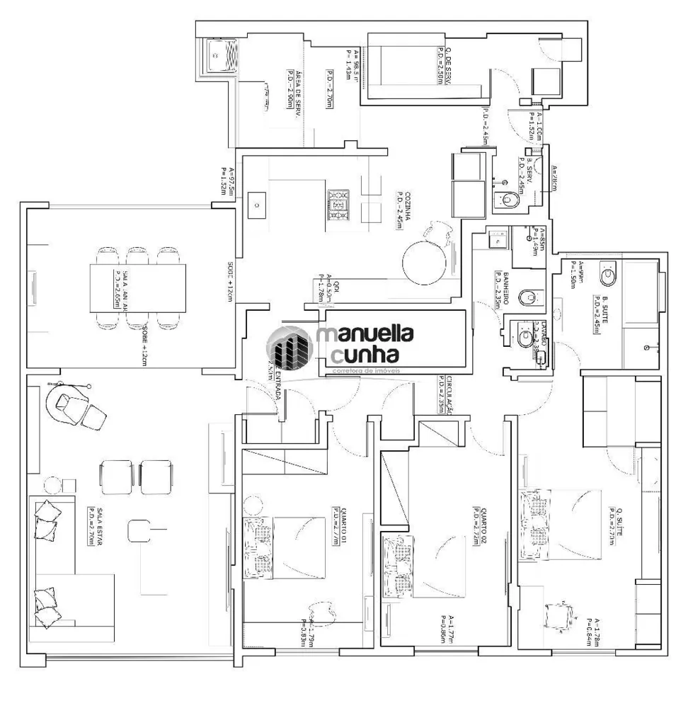 Apartamento, 3 quartos, 1852 m² - Foto 39