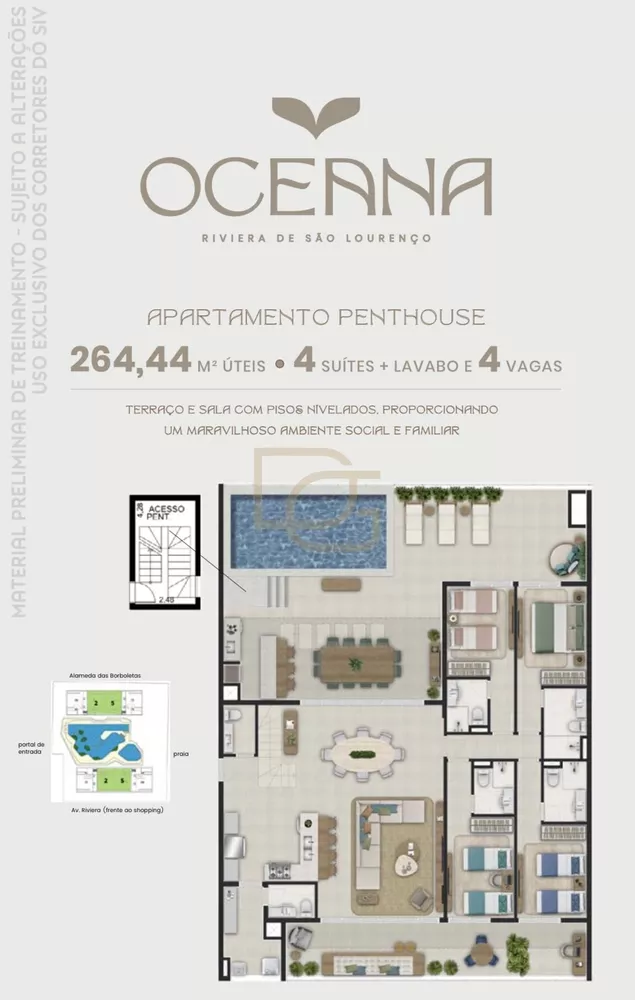 Cobertura, 4 quartos, 264 m² - Foto 4