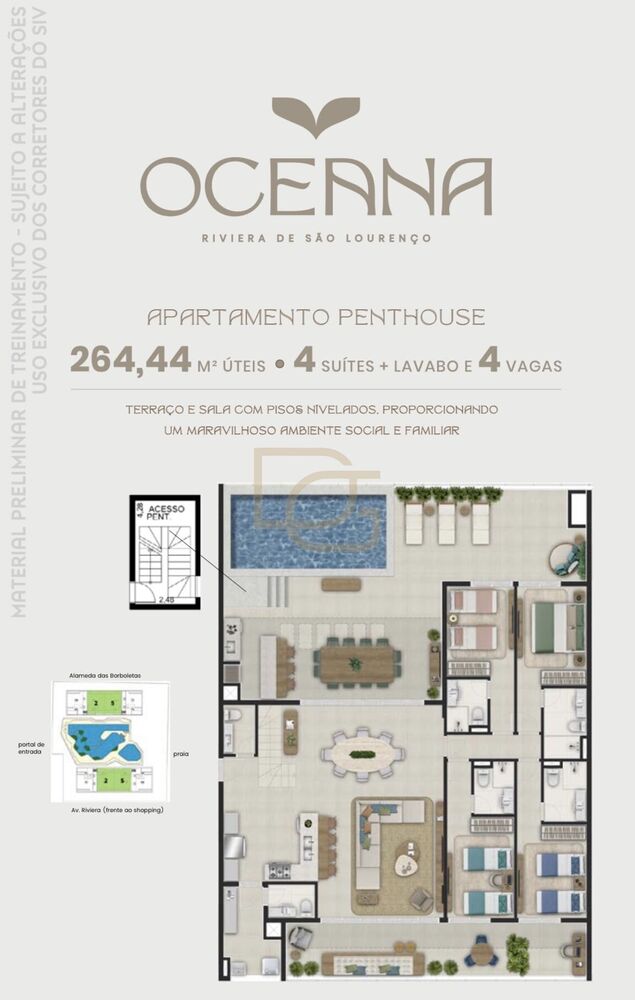 Cobertura, 4 quartos, 264 m² - Foto 13