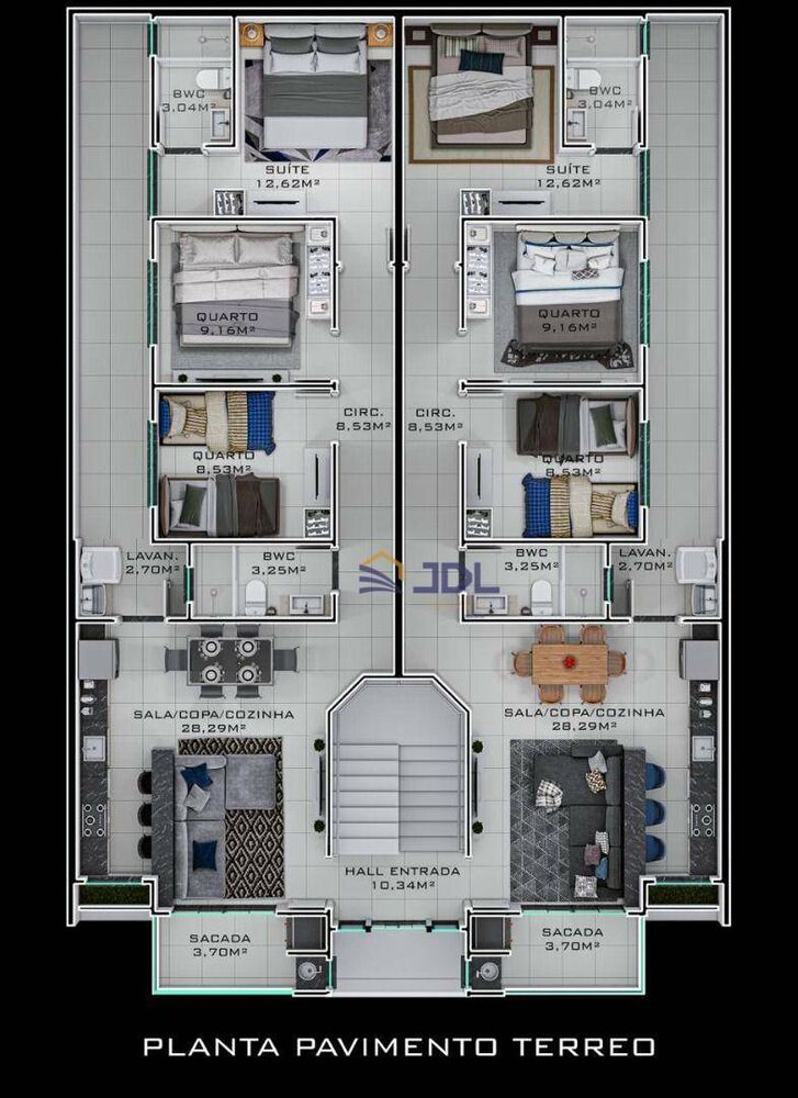 Apartamento, 2 quartos, 92 m² - Foto 7