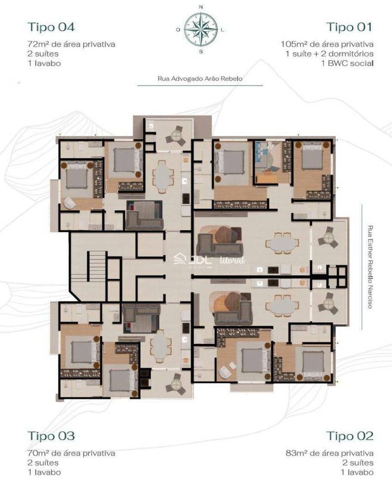 Apartamento, 2 quartos, 83 m² - Foto 3