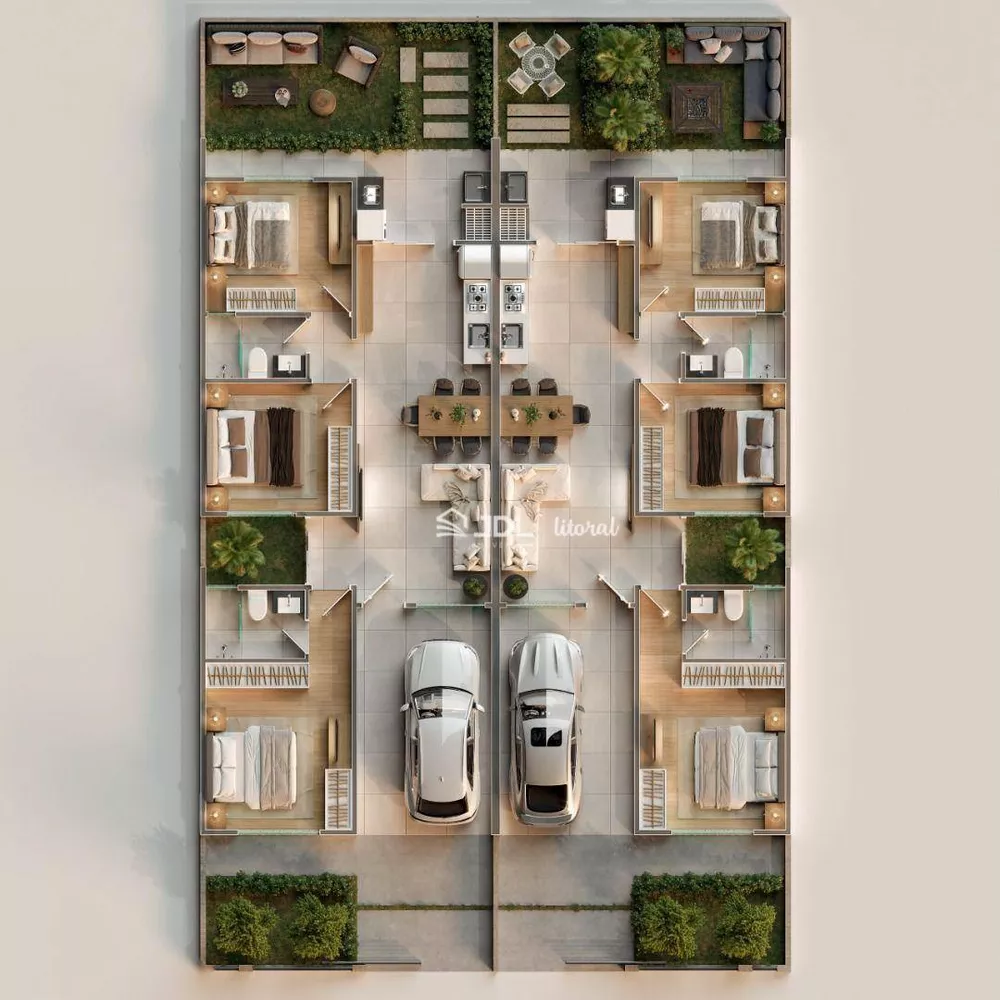 Casa de Condomínio, 3 quartos - Foto 4