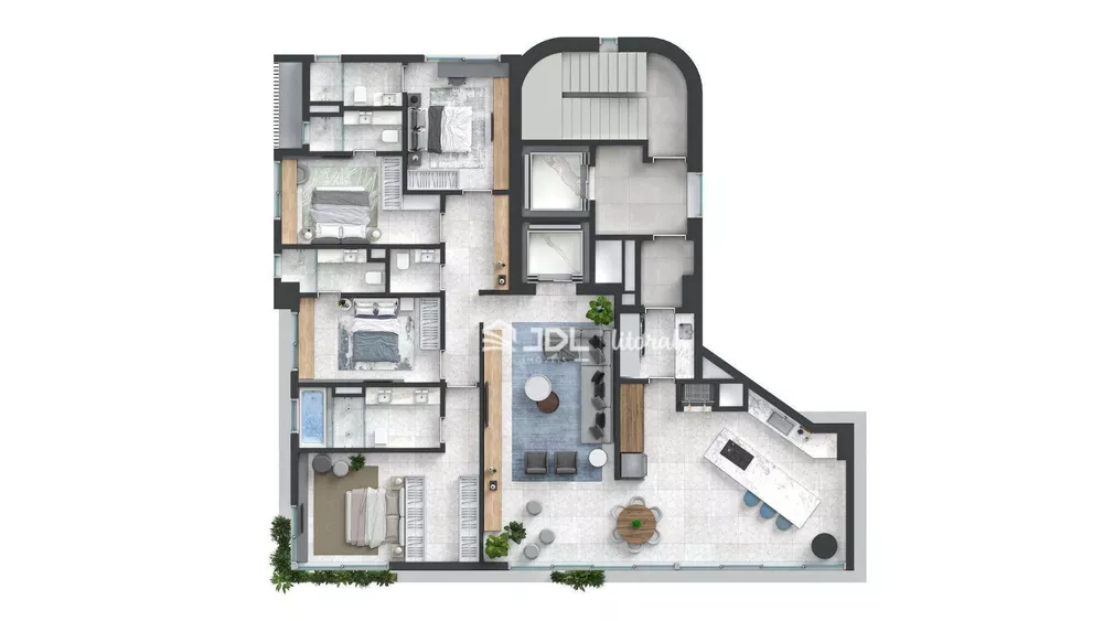 Apartamento, 4 quartos, 178 m² - Foto 8