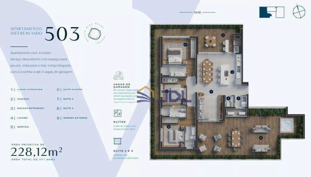 Apartamento, 3 quartos, 228 m² - Foto 4