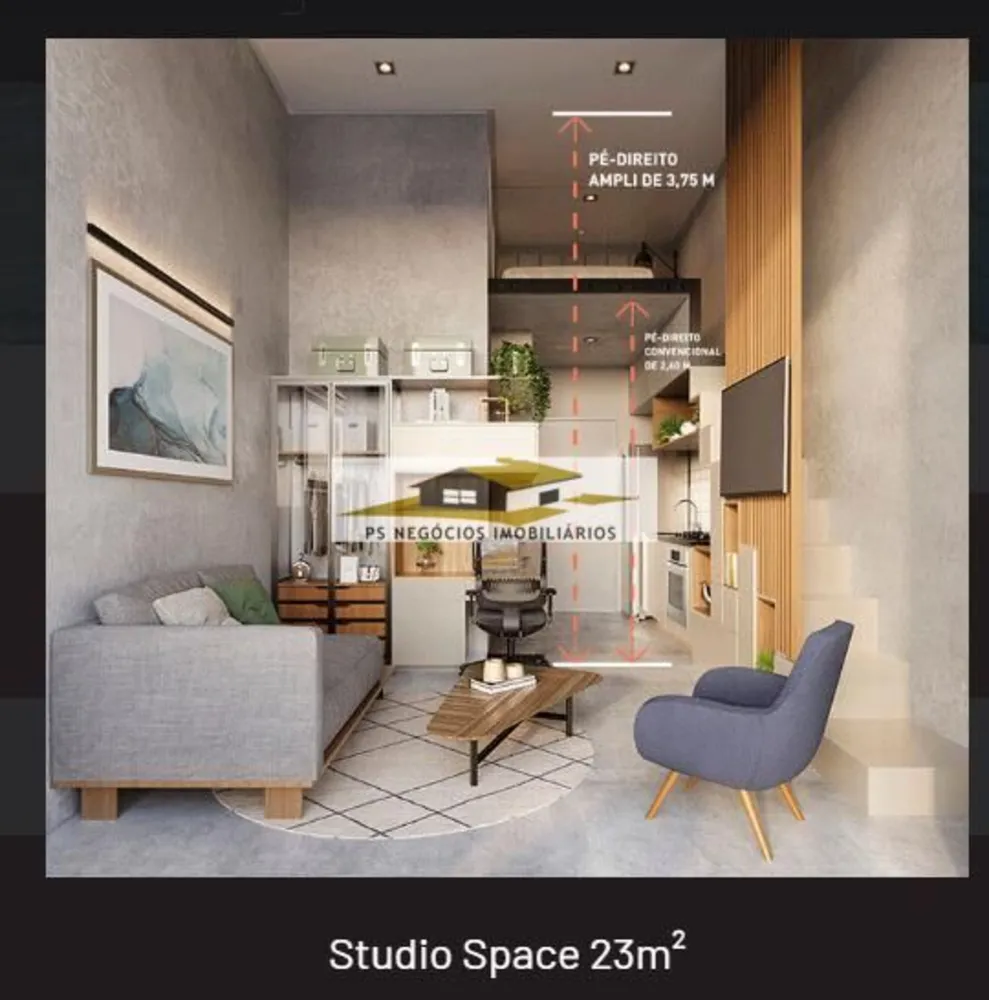Apartamento, 1 quarto, 23 m² - Foto 12