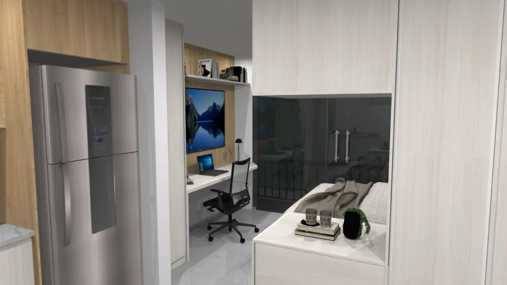 Apartamento, 27 m² - Foto 4