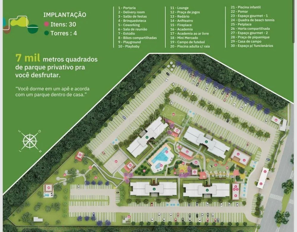 Apartamento, 2 quartos, 46 m² - Foto 1