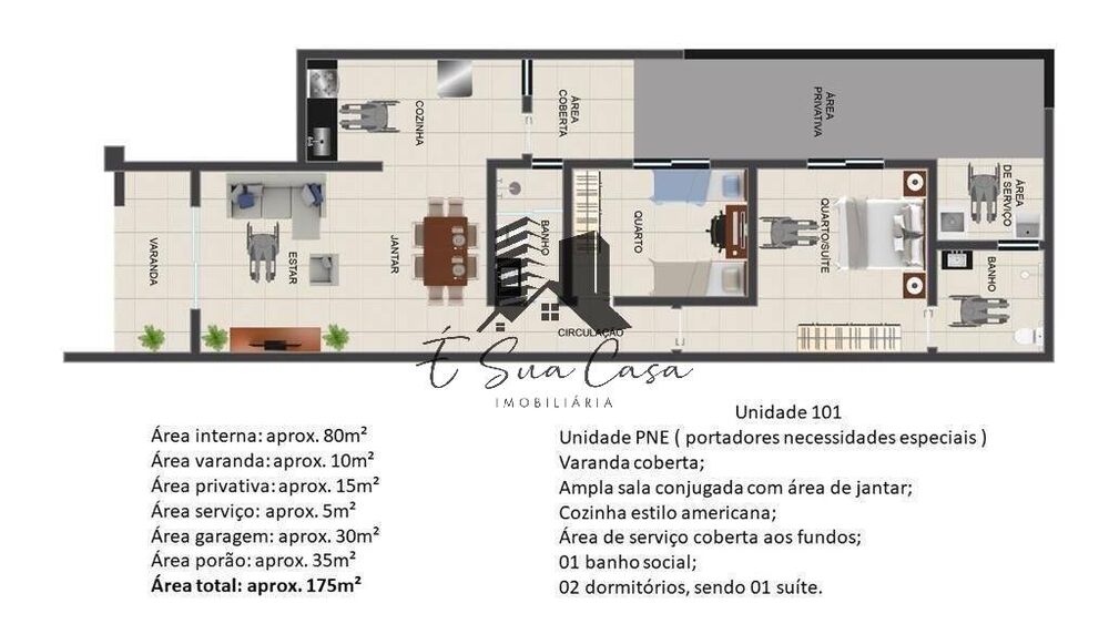 Casa, 2 quartos, 110 m² - Foto 17