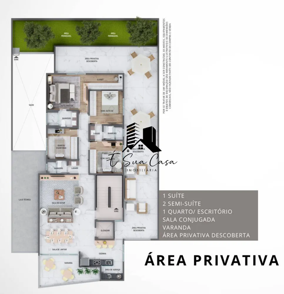 Apartamento, 4 quartos, 245 m² - Foto 3