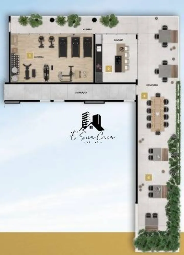 Apartamento, 1 quarto, 63 m² - Foto 6