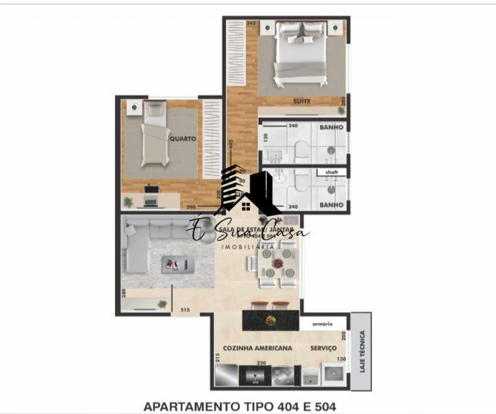 Apartamento, 2 quartos, 60 m² - Foto 7