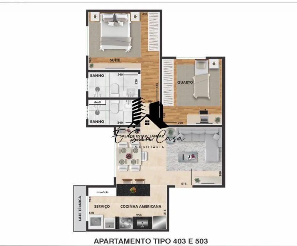 Apartamento, 2 quartos, 60 m² - Foto 6