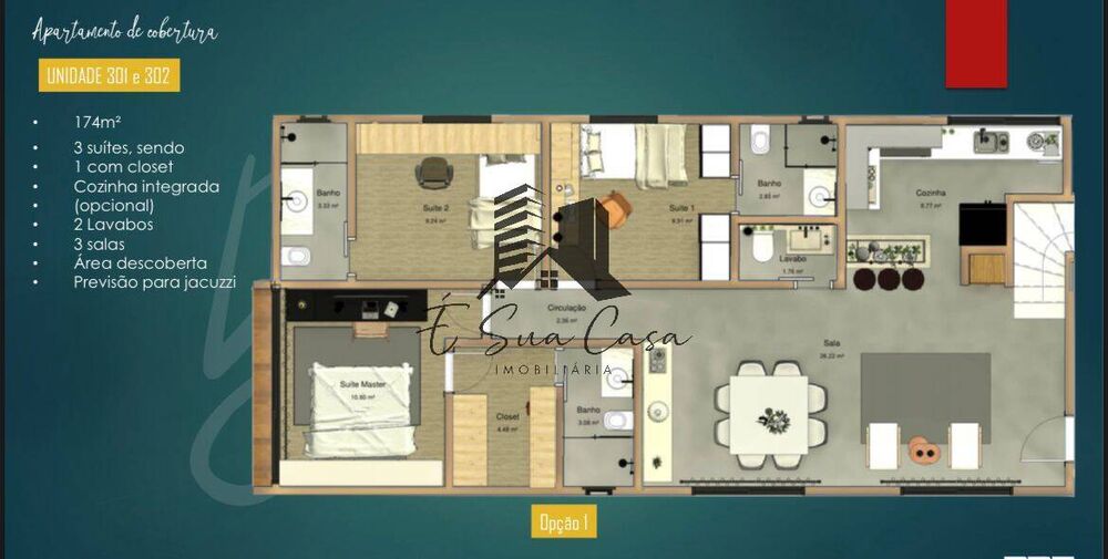 Apartamento, 3 quartos, 189 m² - Foto 8