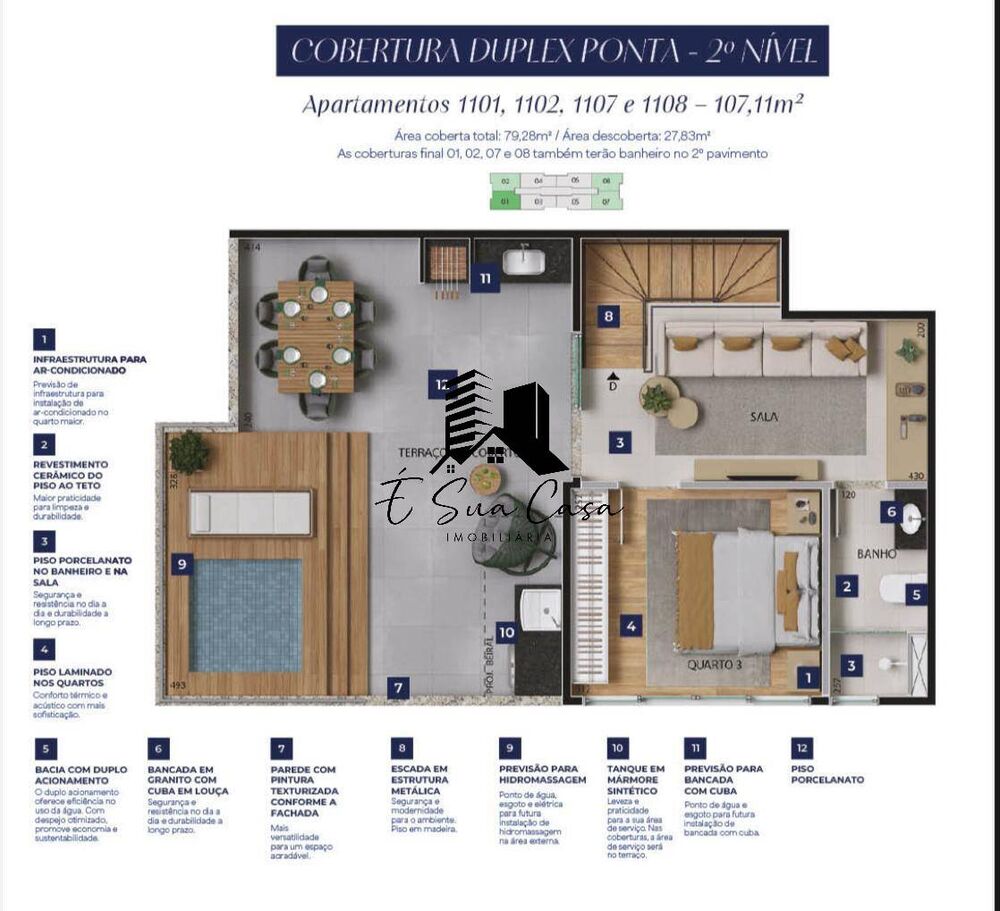Apartamento, 2 quartos, 54 m² - Foto 8