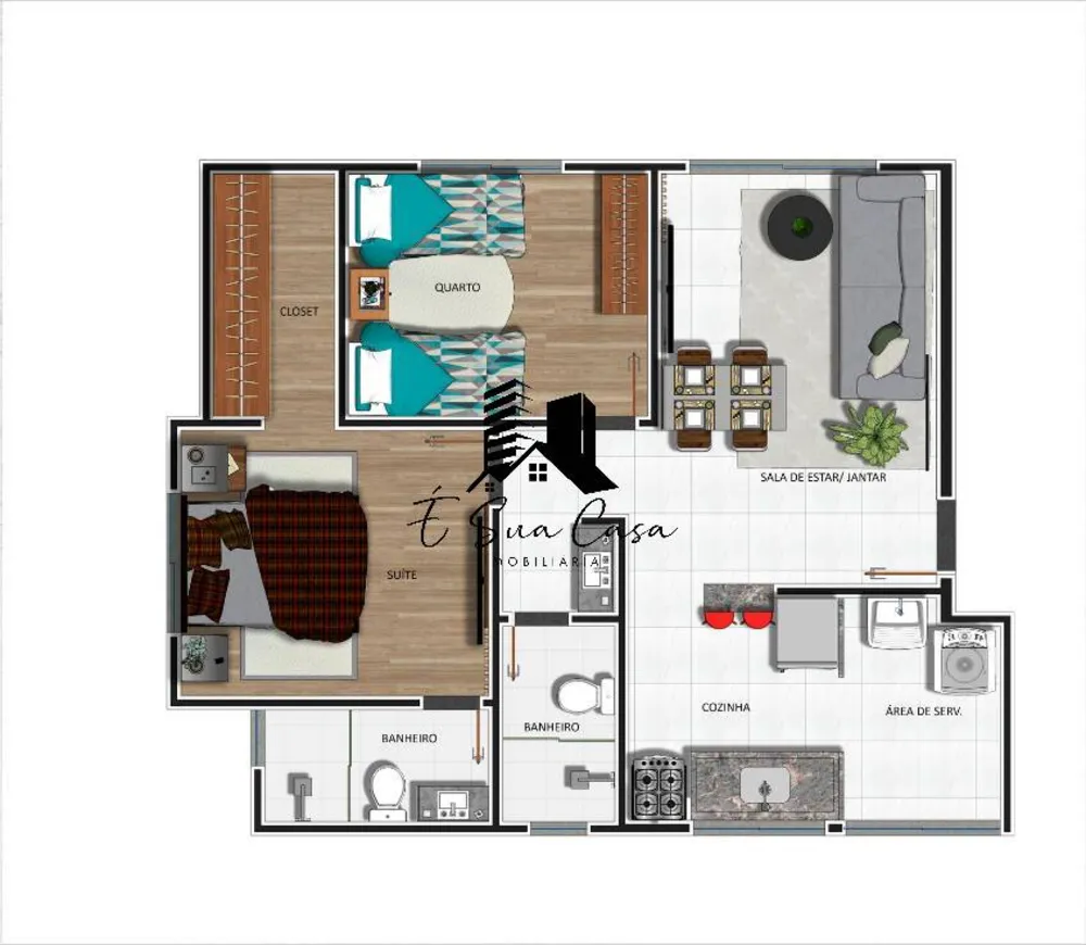Apartamento, 2 quartos, 65 m² - Foto 16