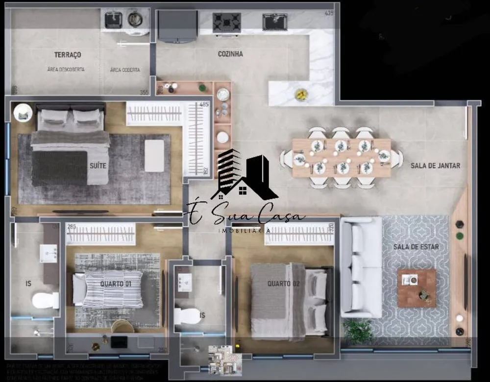 Apartamento, 3 quartos, 83 m² - Foto 11