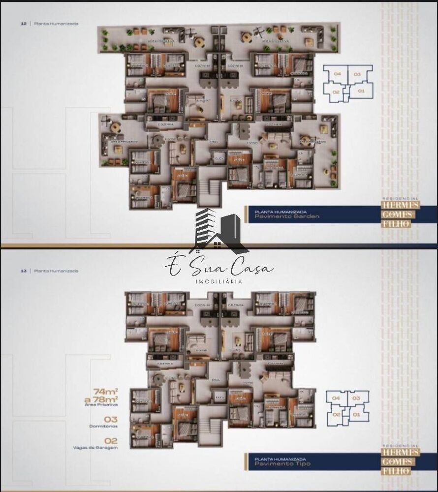 Cobertura, 3 quartos, 144 m² - Foto 9