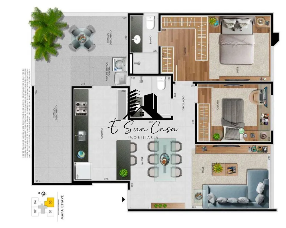 Apartamento, 2 quartos, 78 m² - Foto 9