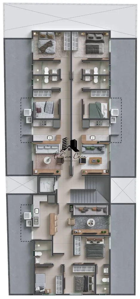 Cobertura, 3 quartos, 96 m² - Foto 5