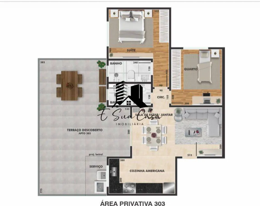 Apartamento, 2 quartos, 130 m² - Foto 5