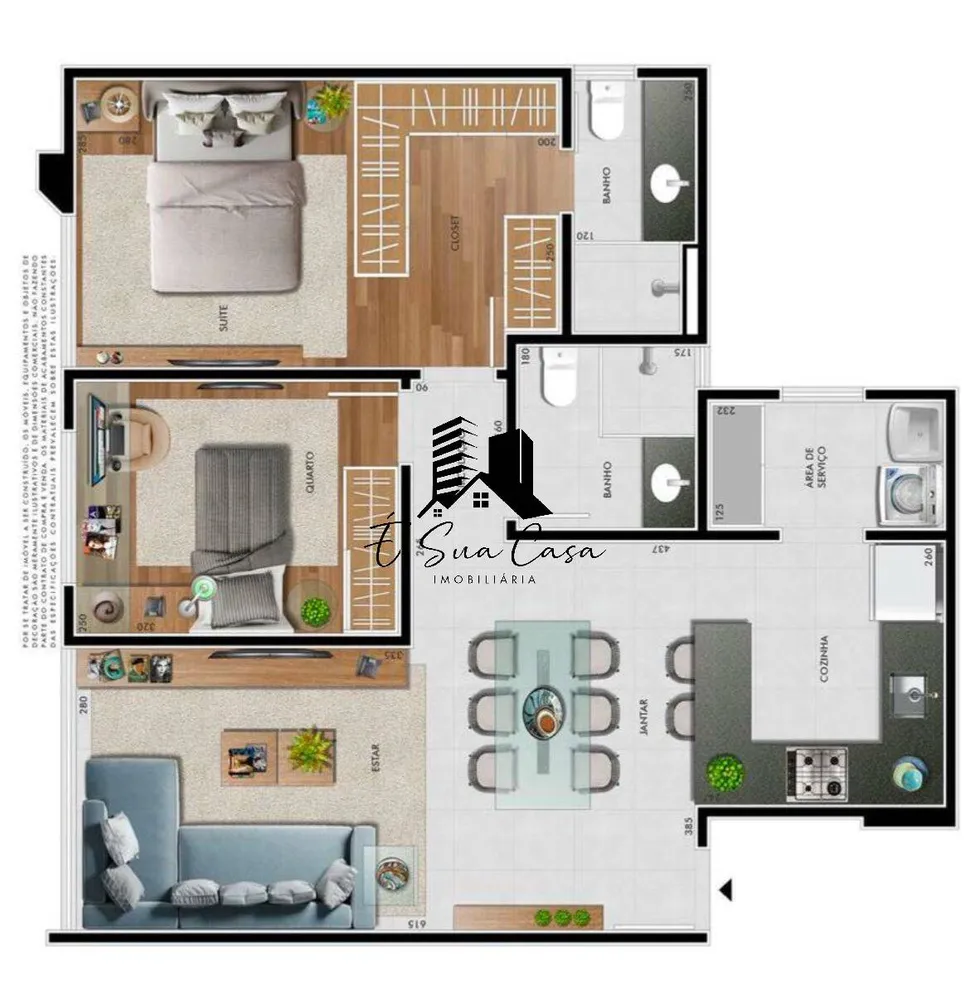 Cobertura, 2 quartos, 132 m² - Foto 5