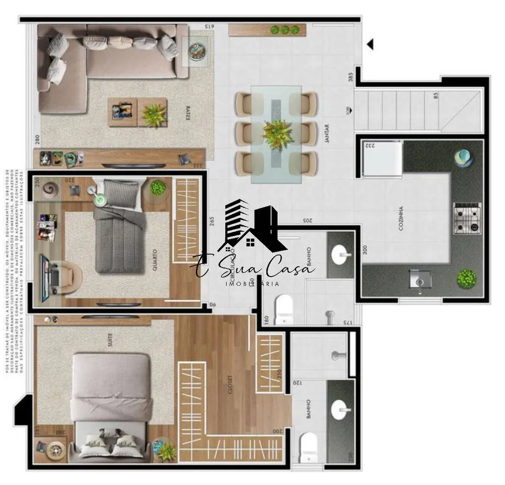 Cobertura, 2 quartos, 132 m² - Foto 12