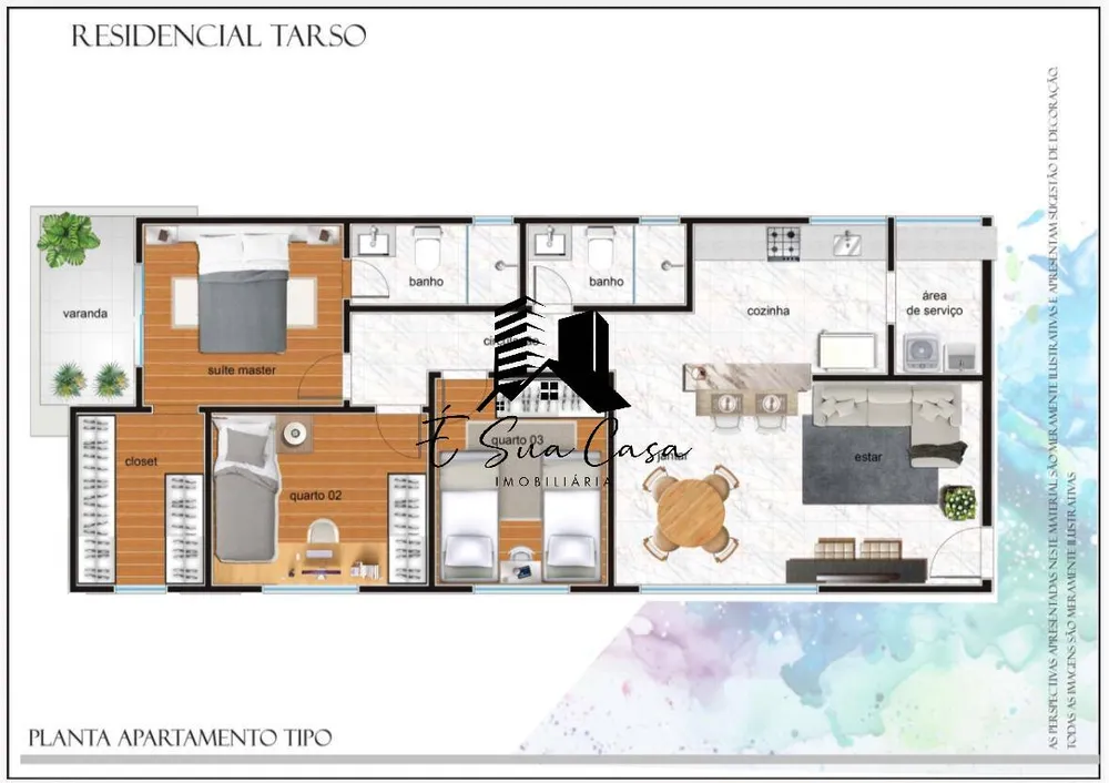 Apartamento, 3 quartos, 130 m² - Foto 6
