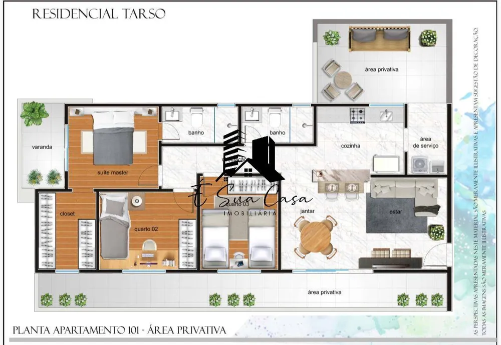 Apartamento, 3 quartos, 130 m² - Foto 4
