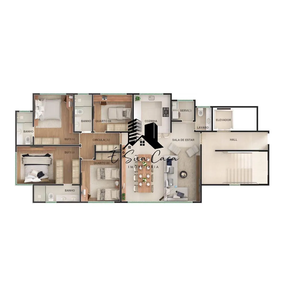 Apartamento, 4 quartos, 201 m² - Foto 5