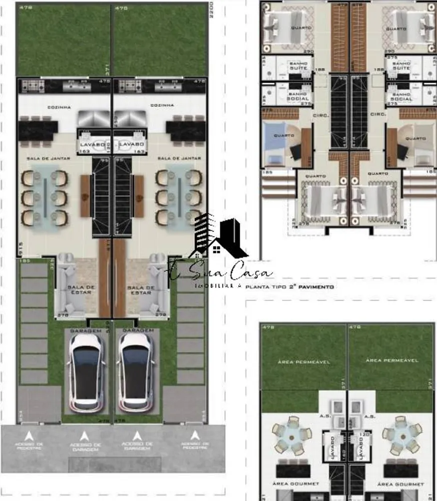 Casa, 3 quartos, 150 m² - Foto 9