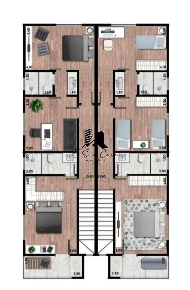 Casa, 3 quartos, 180 m² - Foto 4