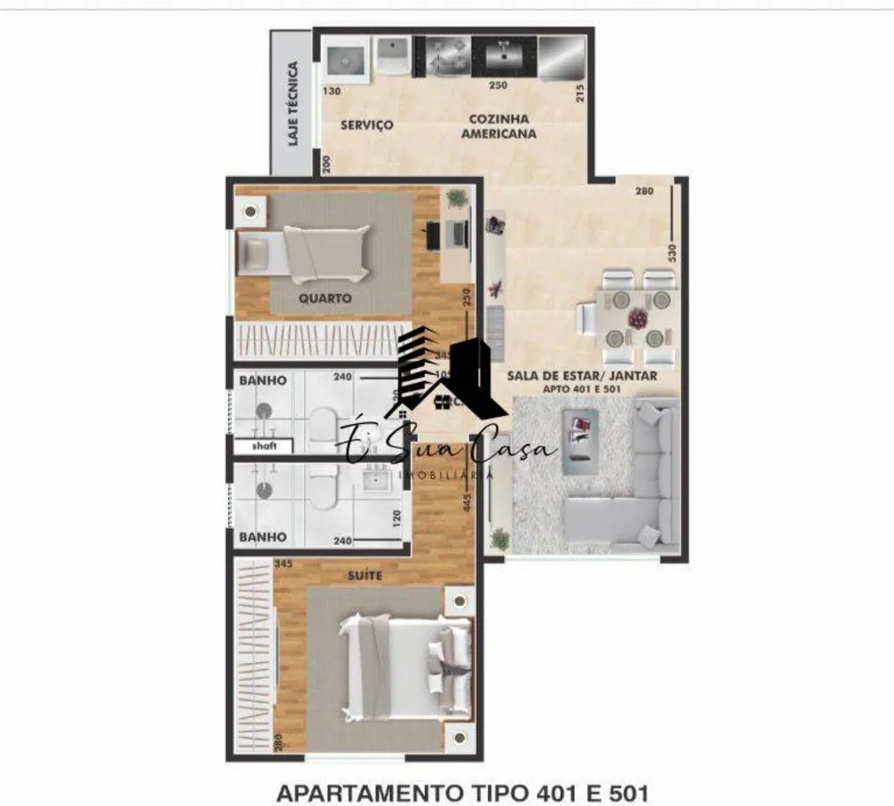 Cobertura, 2 quartos, 130 m² - Foto 7