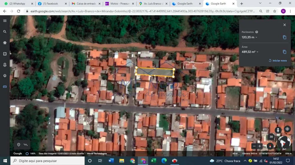 Terreno, 480 m² - Foto 2