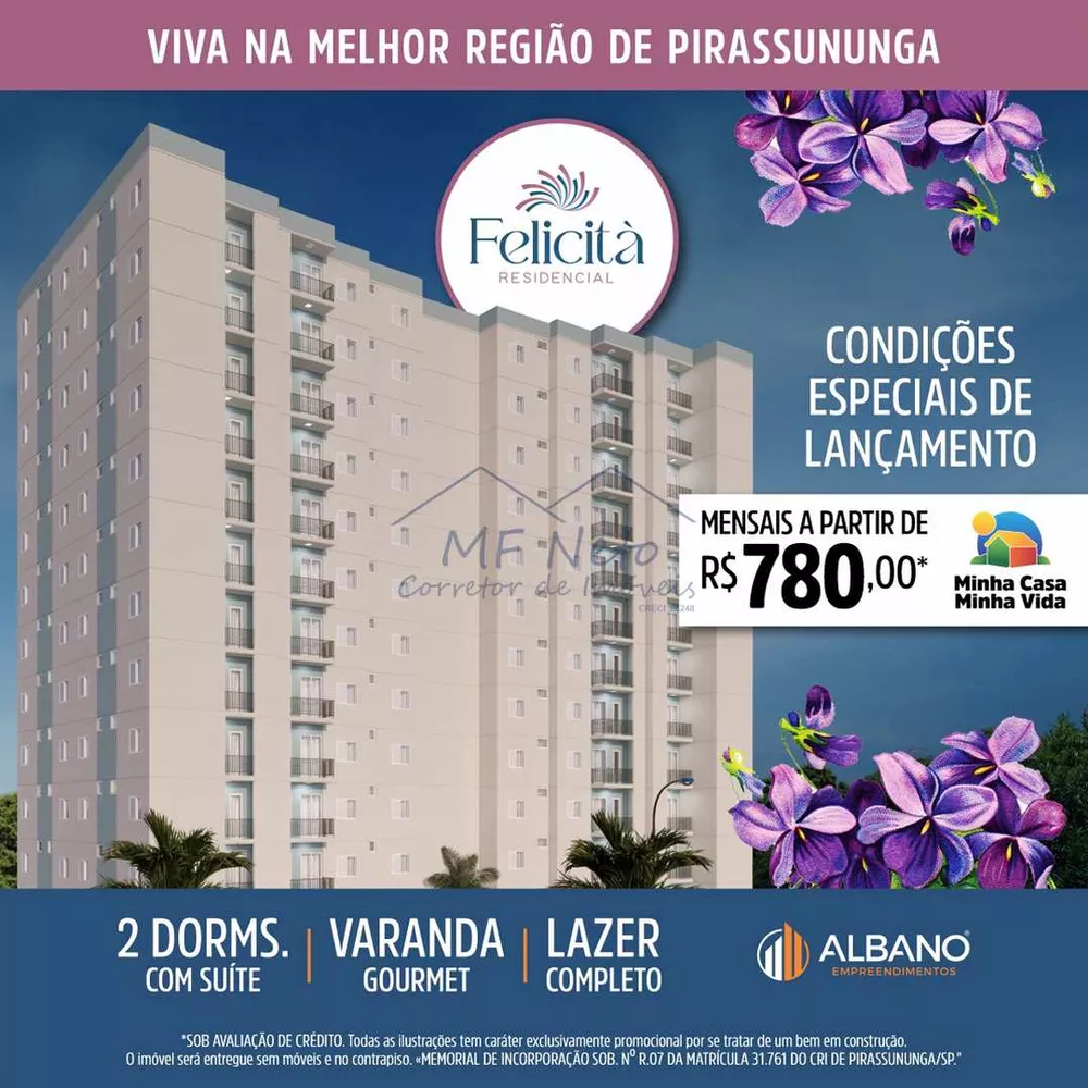 Apartamento à venda com 2 quartos, 43m² - Foto 2